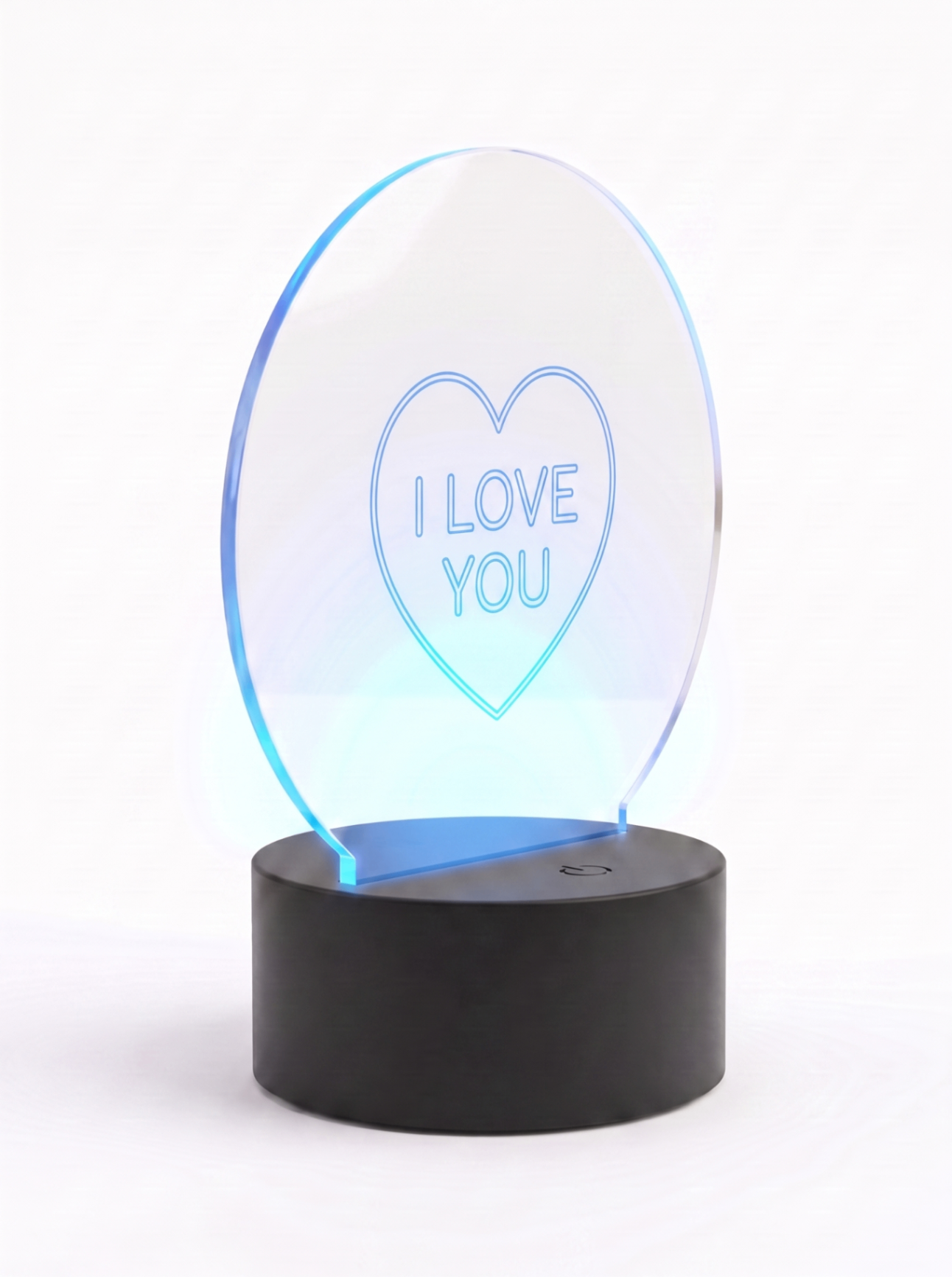 Lampe Acrylique I Love You