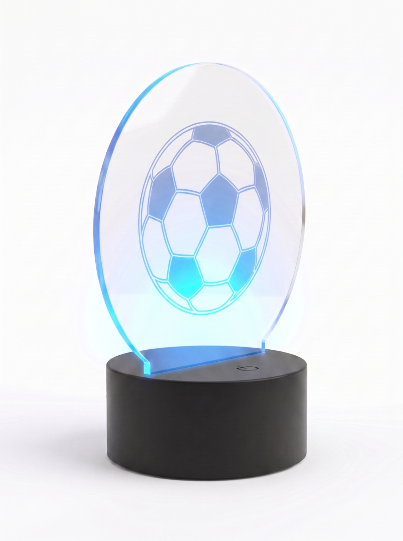 Lampe Acrylique Ballon de Foot