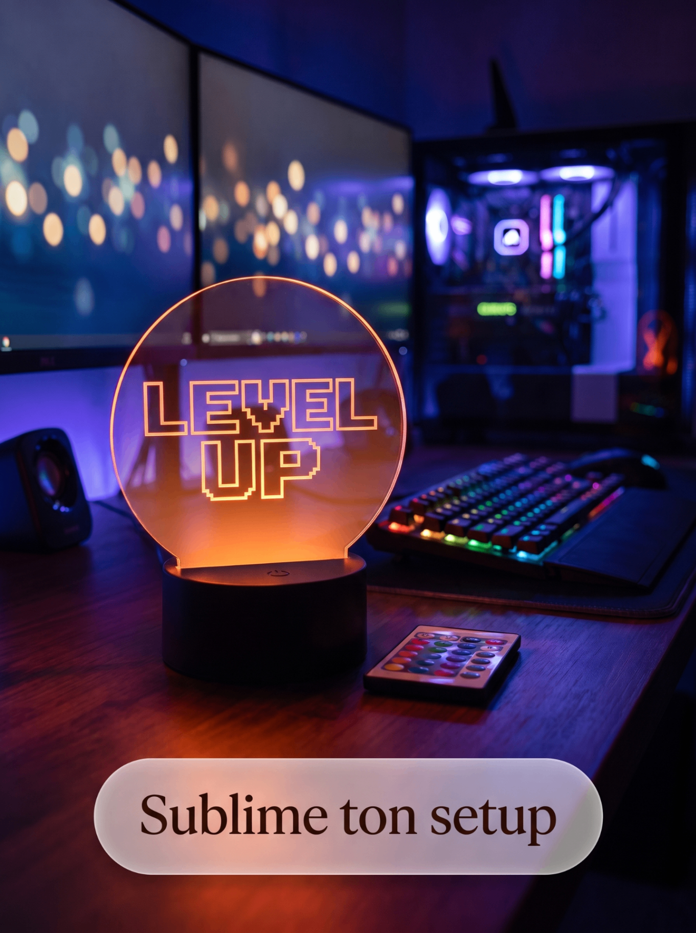 Lampe Acrylique Level Up — visuel 3