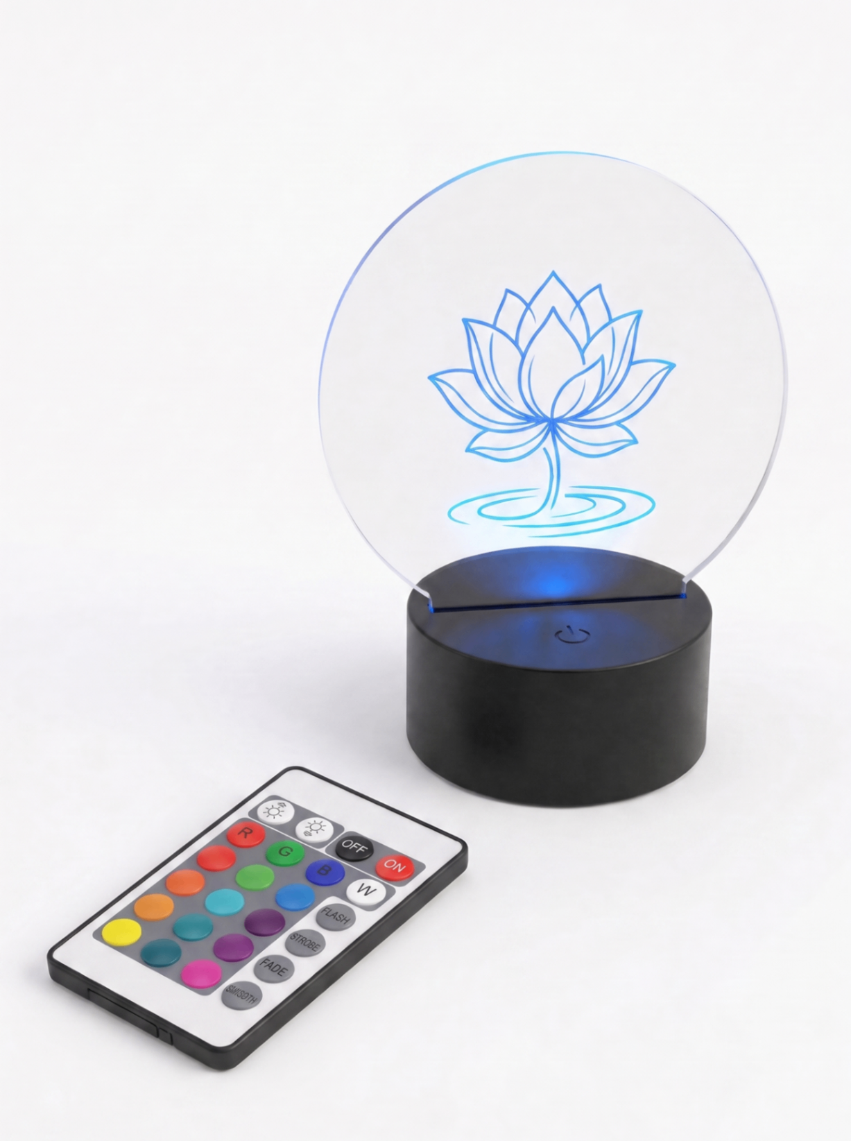 Lampe Acrylique Lotus — visuel 9