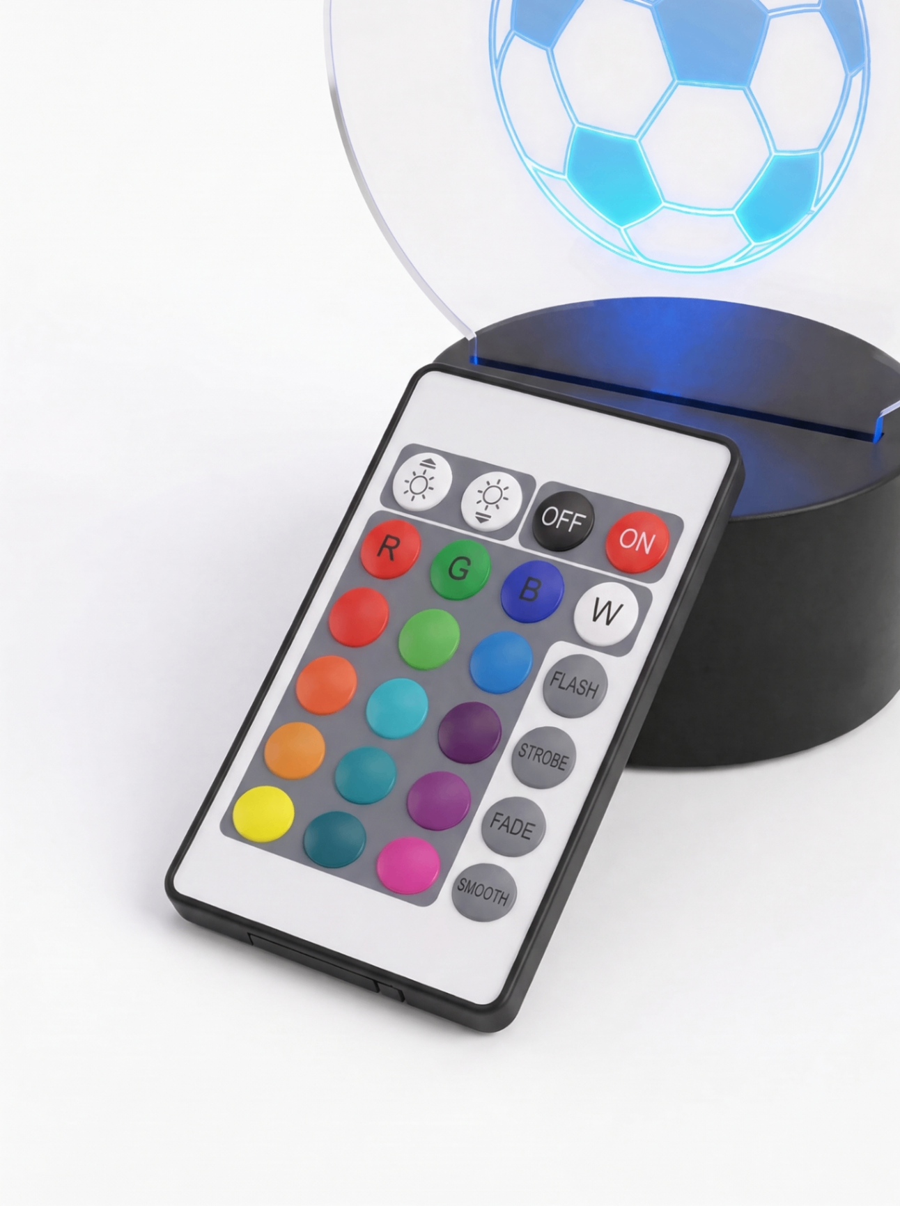 Lampe Acrylique Ballon de Foot — visuel 7