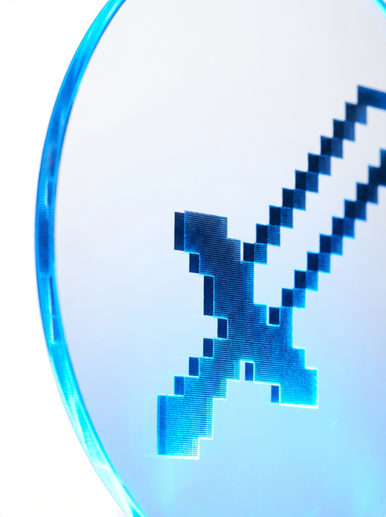 Lampe Acrylique PixelBlade 8-Bit — visuel 6