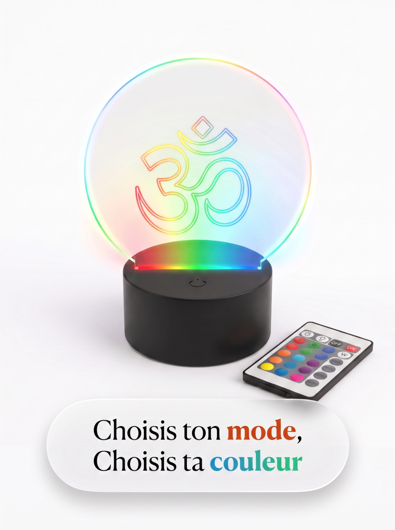 Lampe Acrylique OM — visuel 2