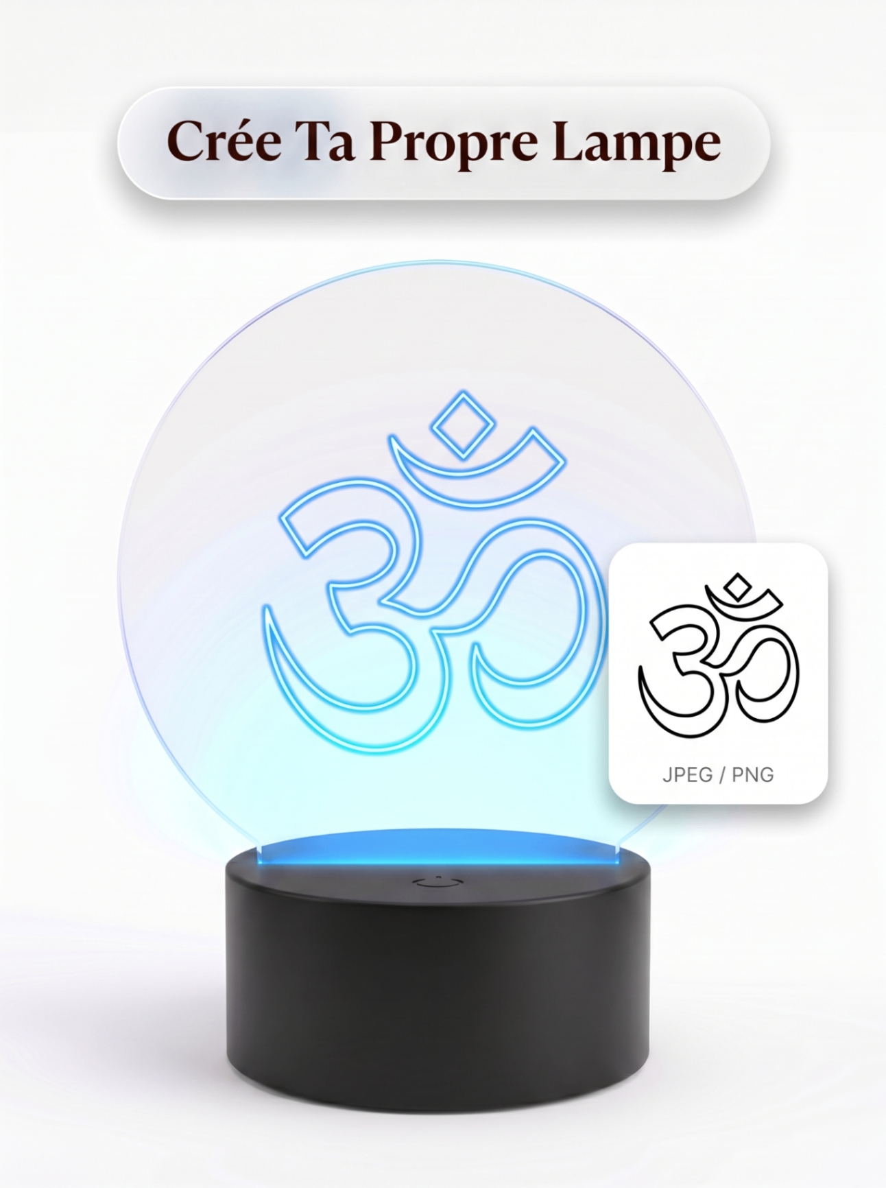 Lampe Acrylique OM — visuel 8