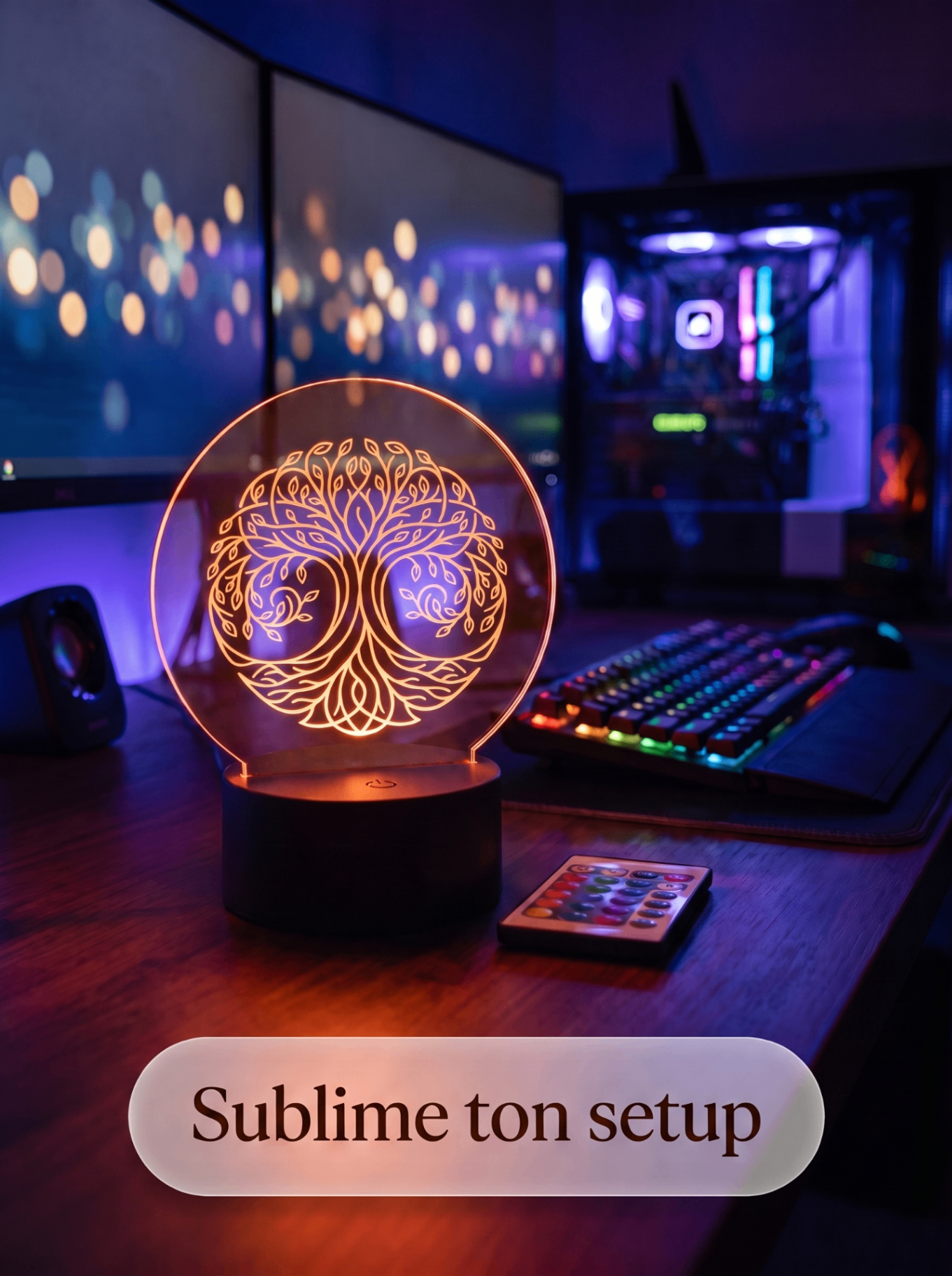Lampe Acrylique Arbre de Vie — visuel 3
