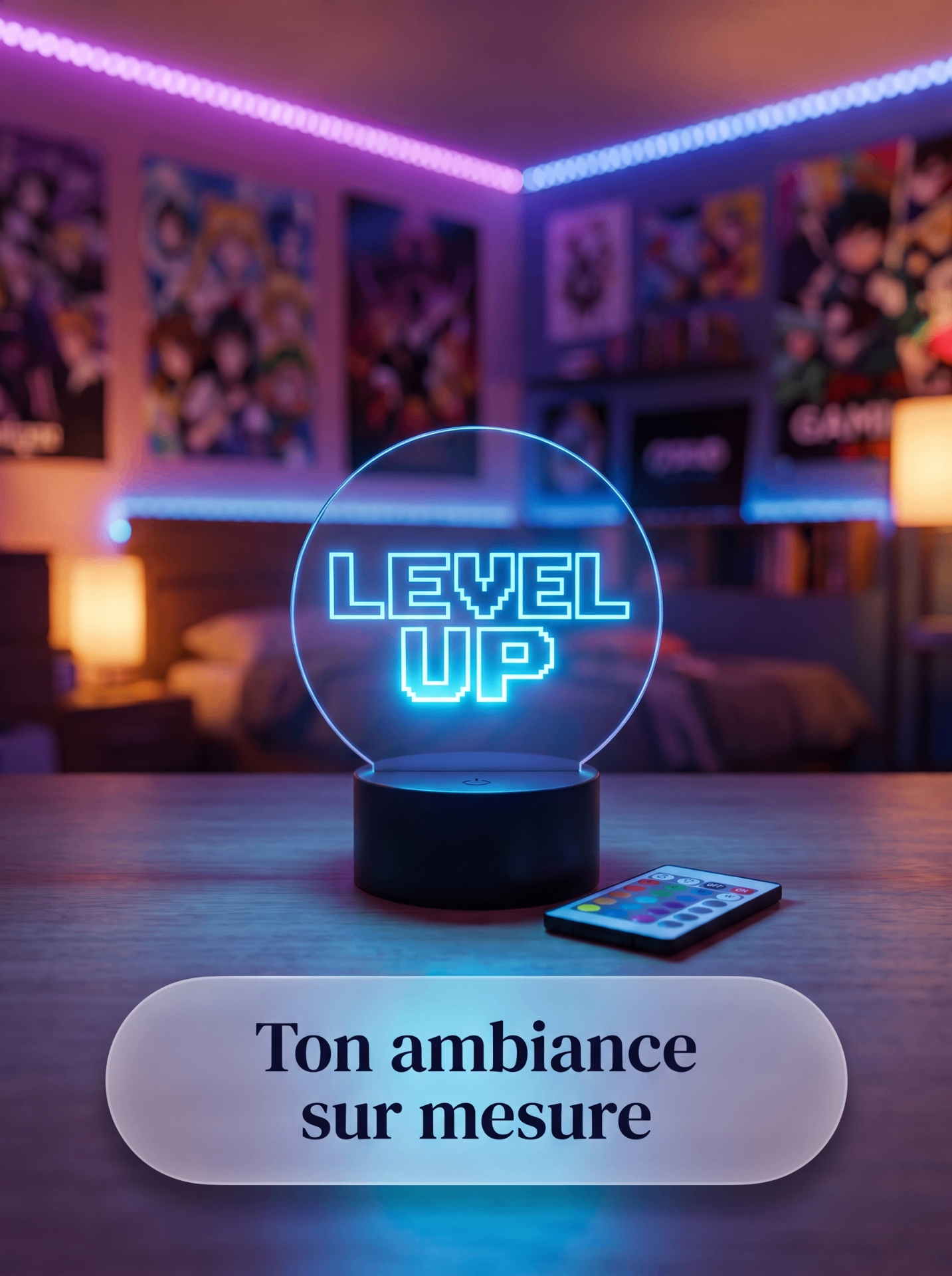 Lampe Acrylique Level Up — visuel 4