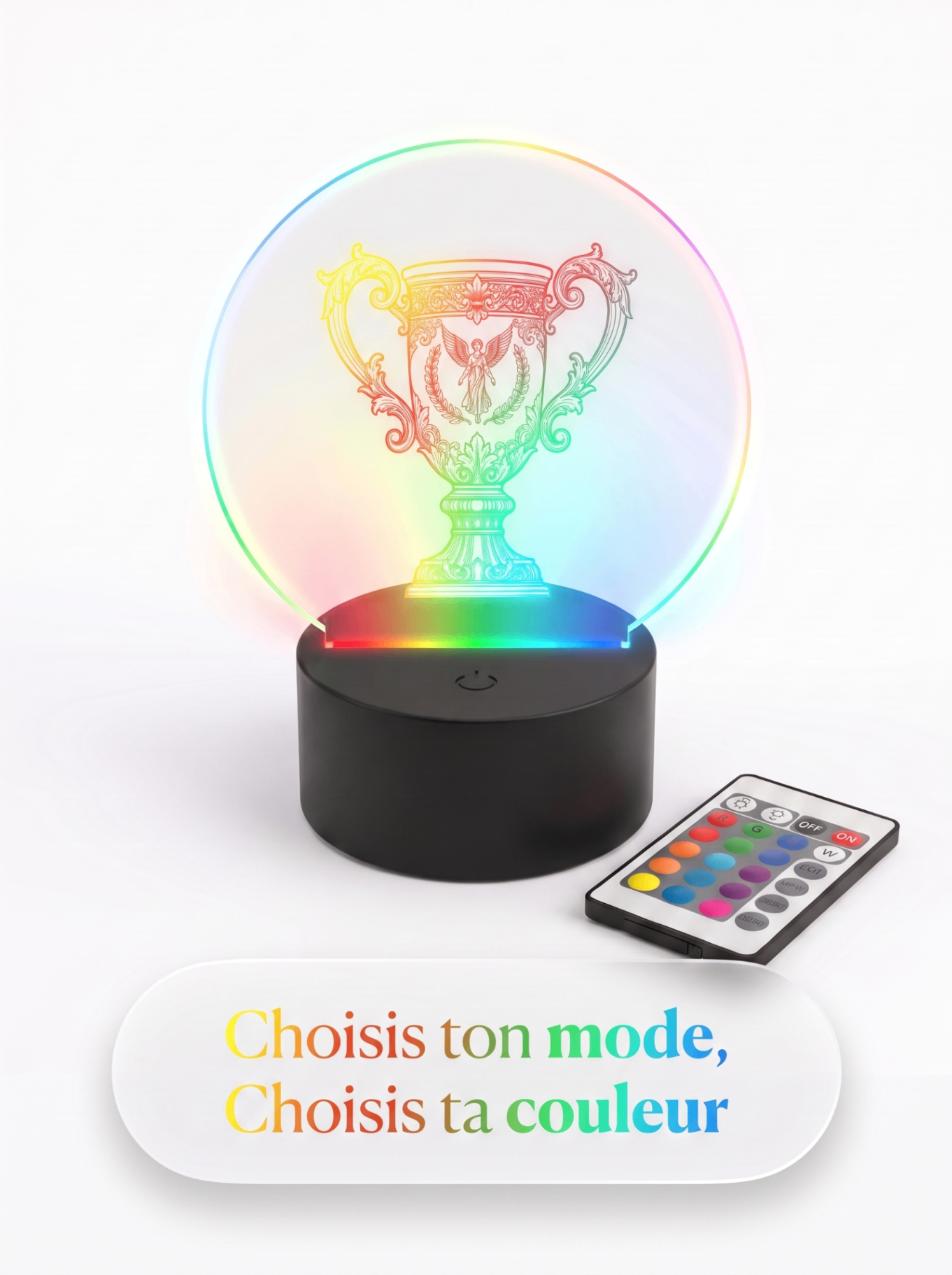 Lampe Acrylique Trophée — visuel 2