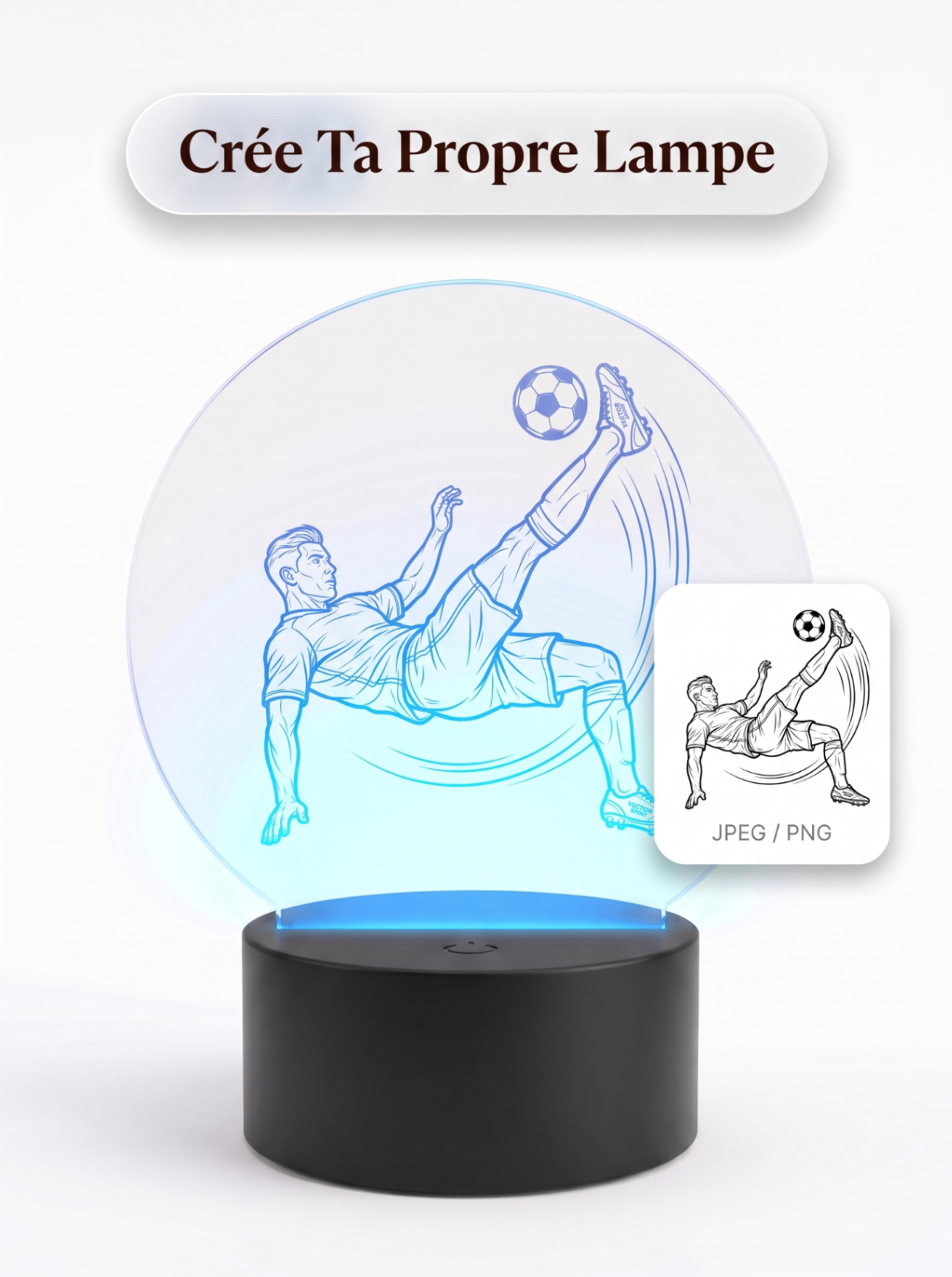 Lampe Acrylique Retournée Légendaire — visuel 8