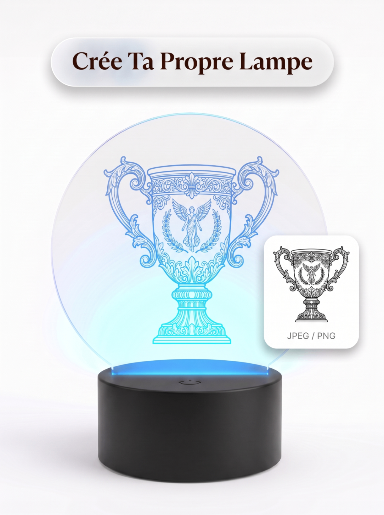 Lampe Acrylique Trophée — visuel 8