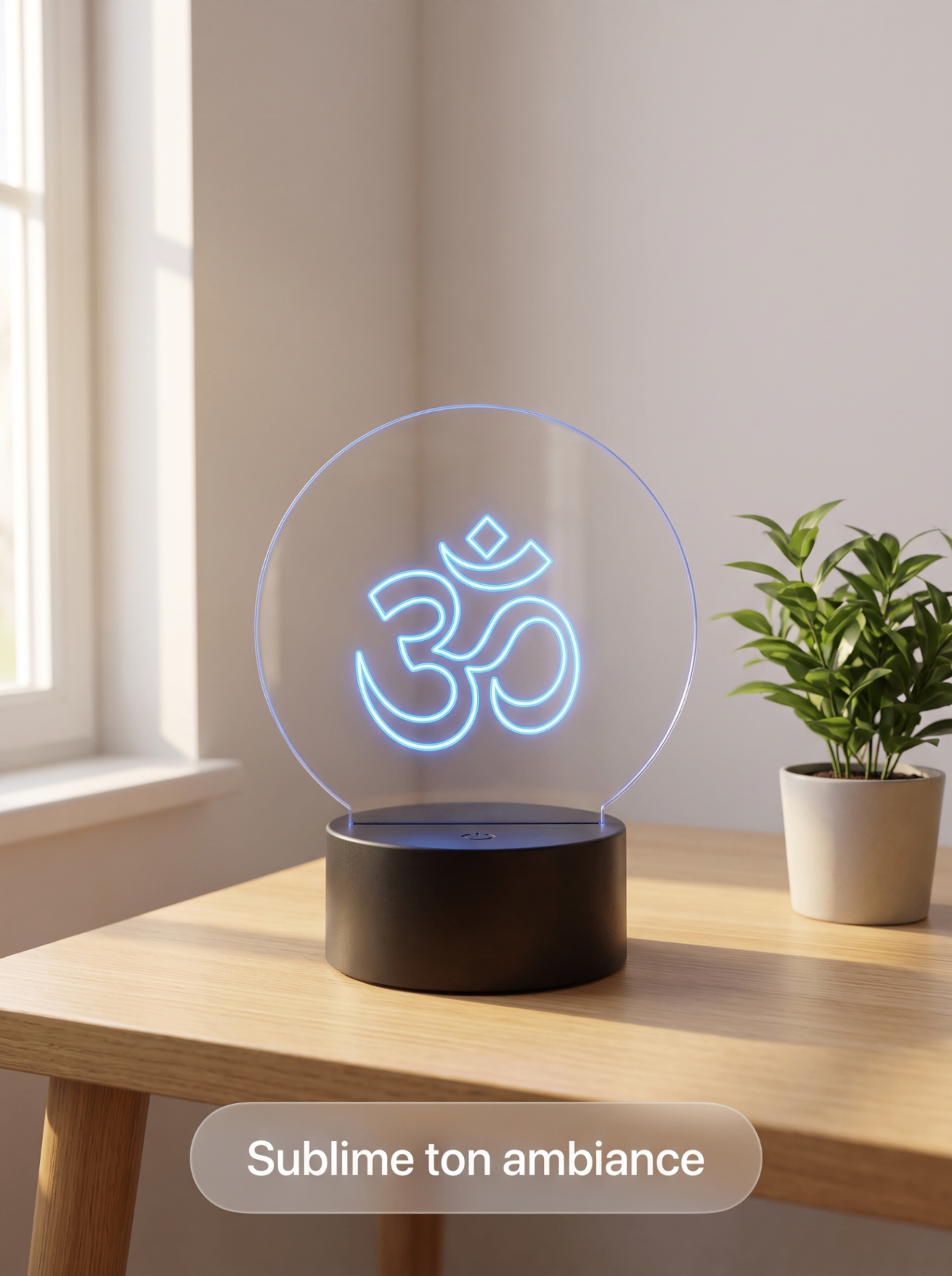 Lampe Acrylique OM — visuel 3