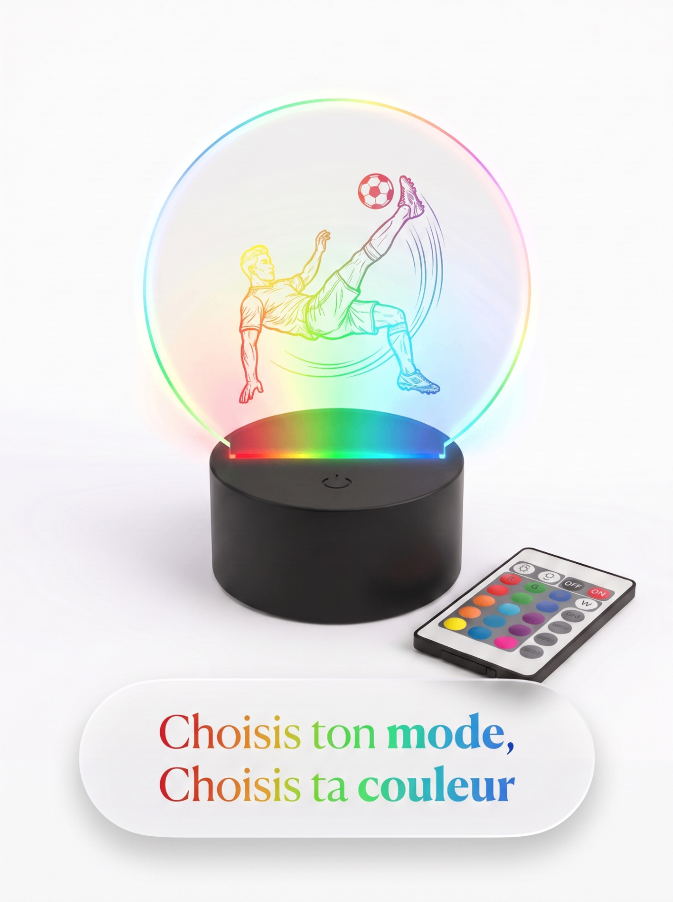 Lampe Acrylique Retournée Légendaire — visuel 2