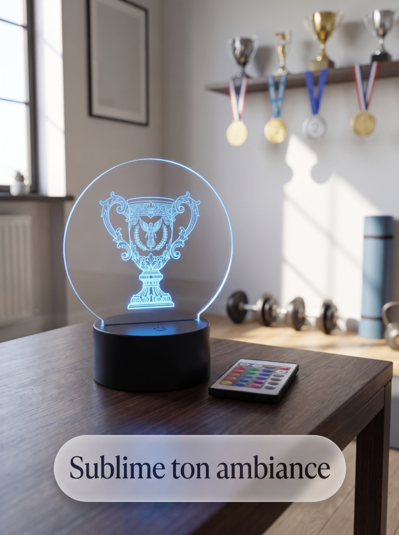 Lampe Acrylique Trophée — visuel 3