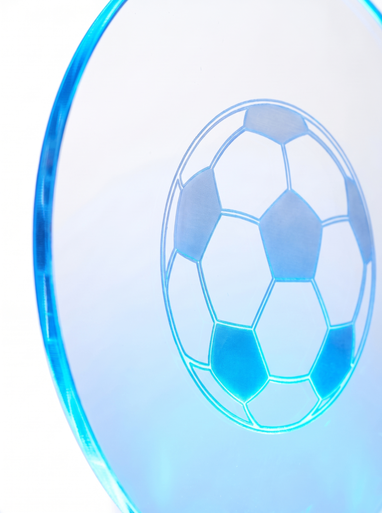 Lampe Acrylique Ballon de Foot — visuel 6
