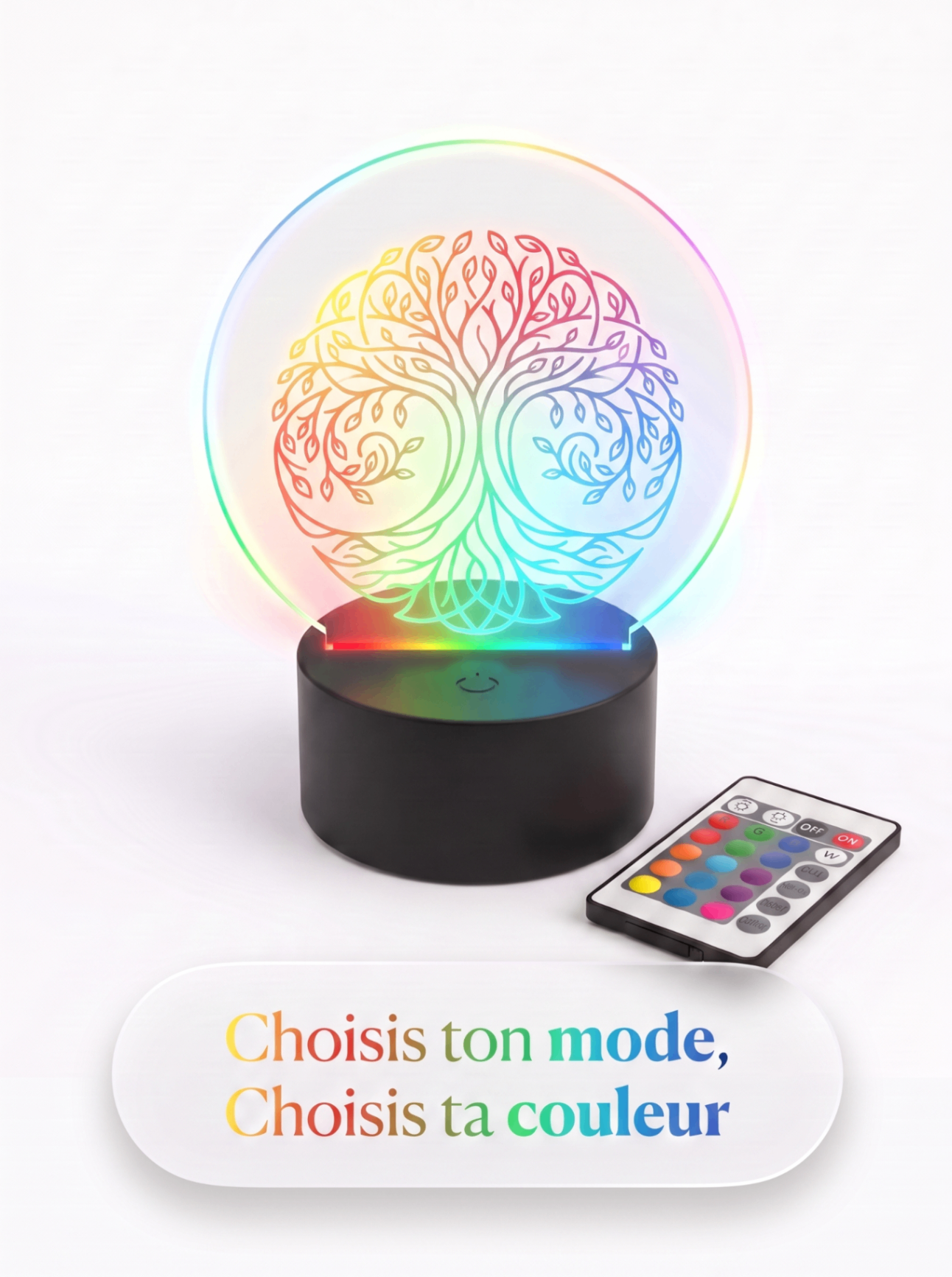 Lampe Acrylique Arbre de Vie — visuel 2
